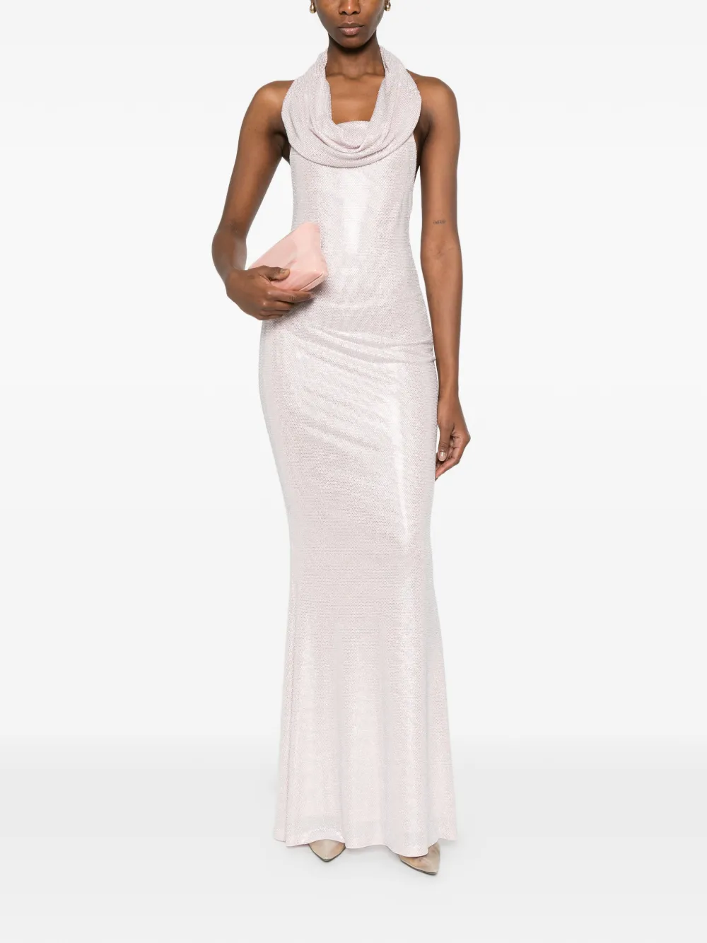  Twenty Fourhaitch Sleeveless Maxi Dress - Pink 