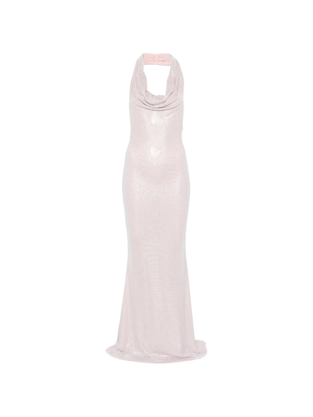 TWENTY FOURHAITCH sleeveless maxi dress - Rosa