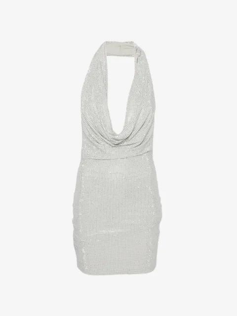 TWENTY FOURHAITCH halterneck mini dress