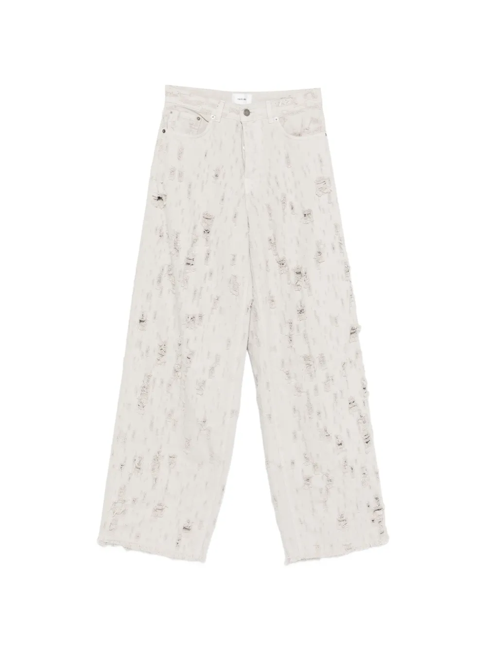 Haikure Bethany Bull Destroy distressed jeans - Grigio