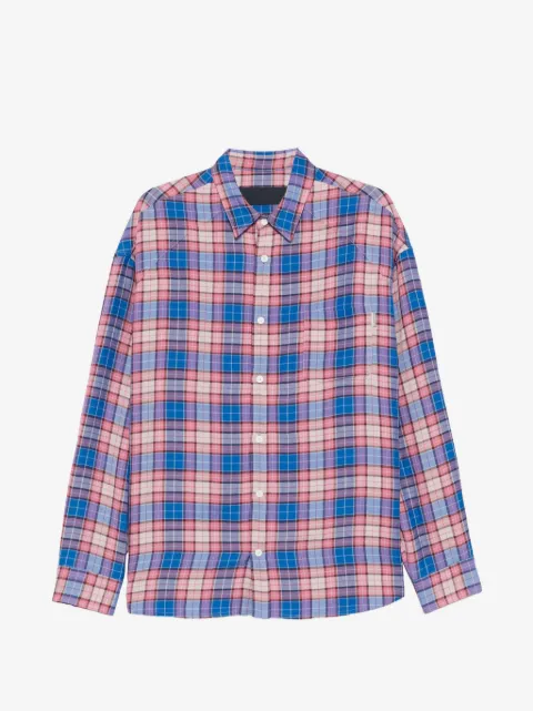Juun.J checked pocket shirt