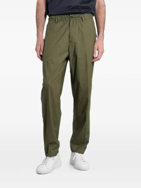 Low Brand elasticated-waistband flap-pocket trousers