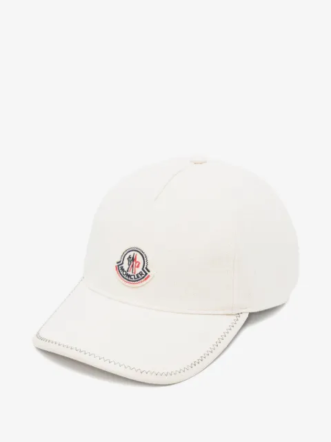 Moncler logo-patch hat