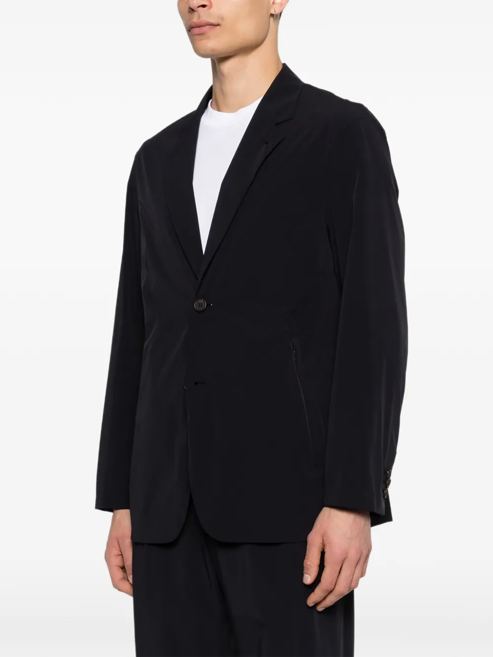 Emporio Armani Blazer met knoopsluiting Blauw