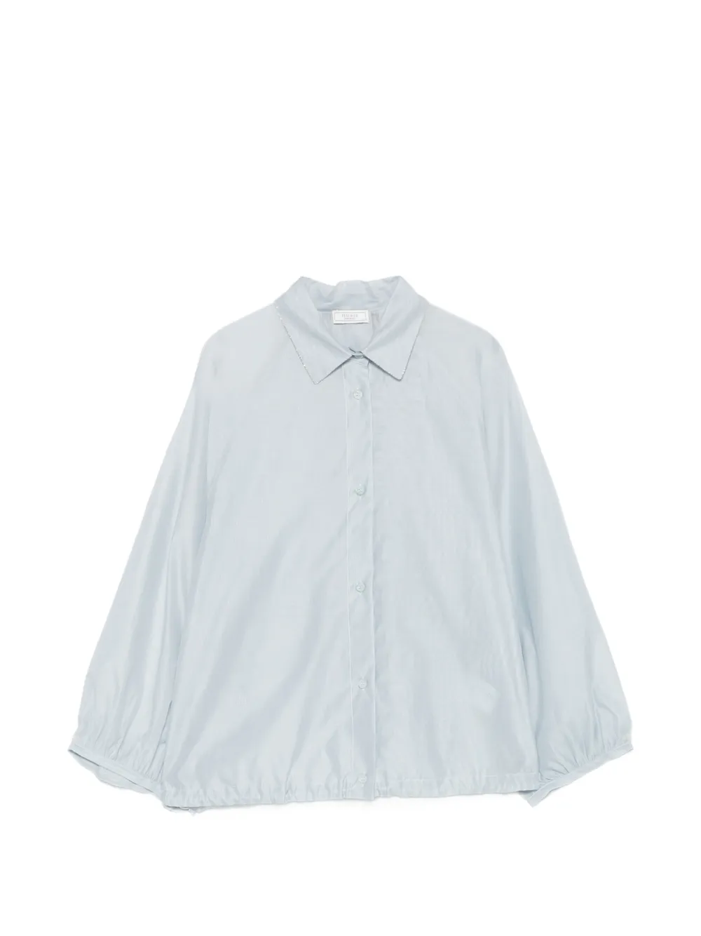 Peserico toggle-detail shirt - Blu