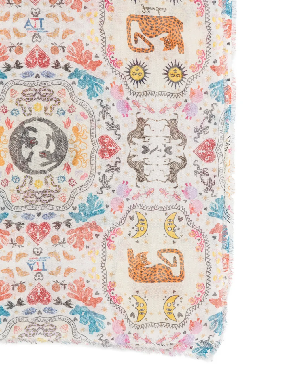 Poly Printed Scarf