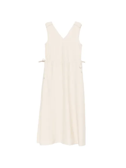 Peserico vestido midi con cuello en V