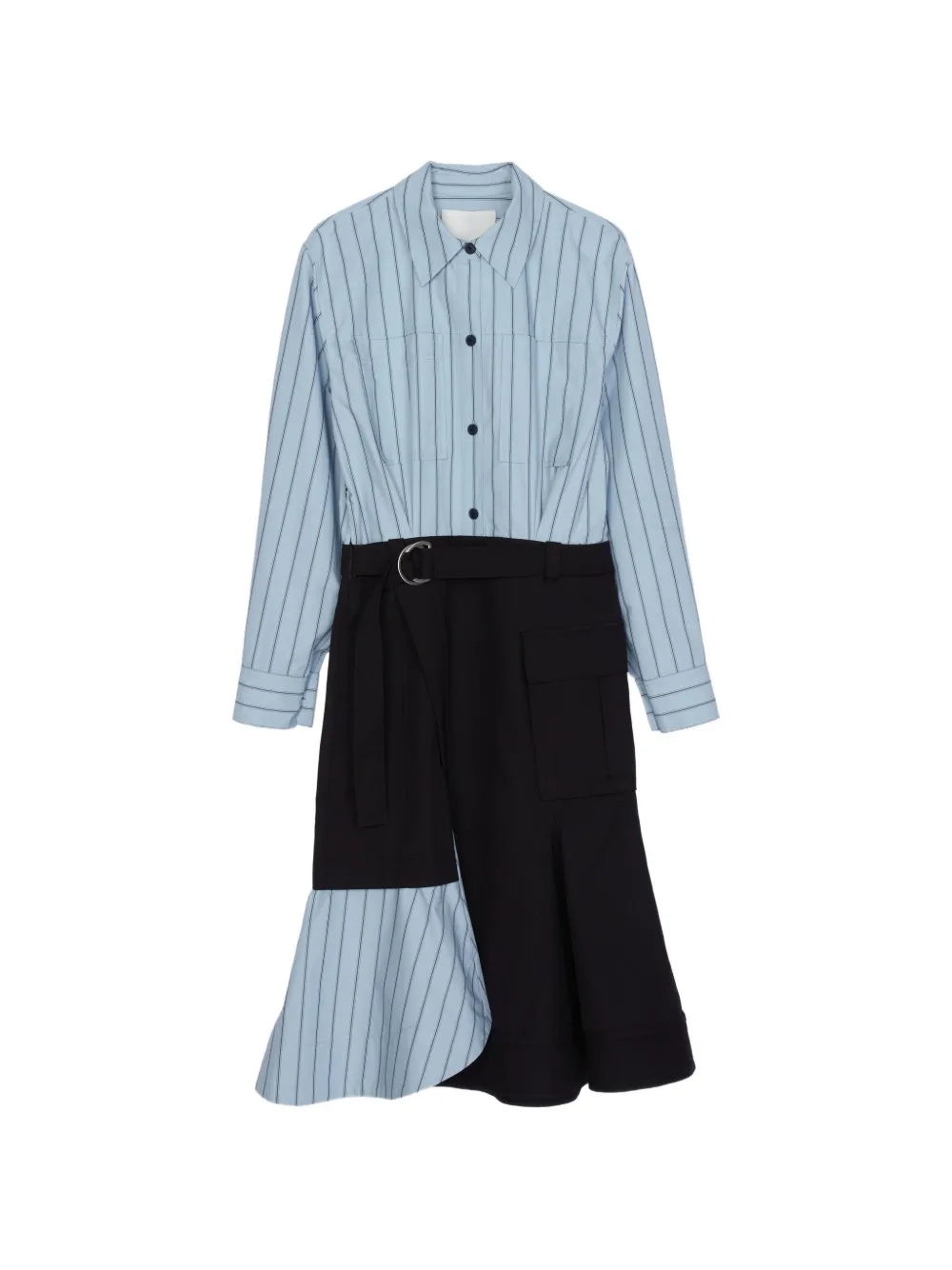 3.1 Phillip Lim striped belted dress - Blu