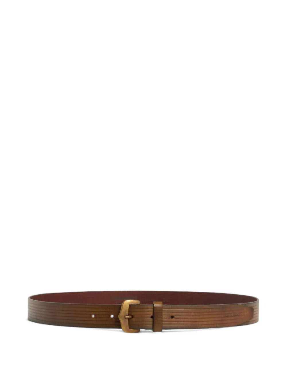DSQUARED2 buckle leather belt - Marrone