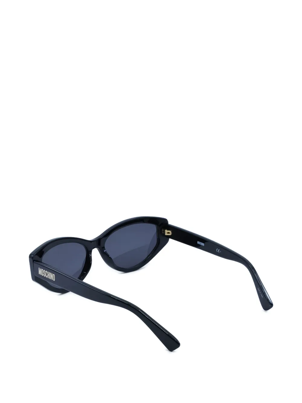 Moschino Eyewear Zonnebril met cat-eye montuur Zwart
