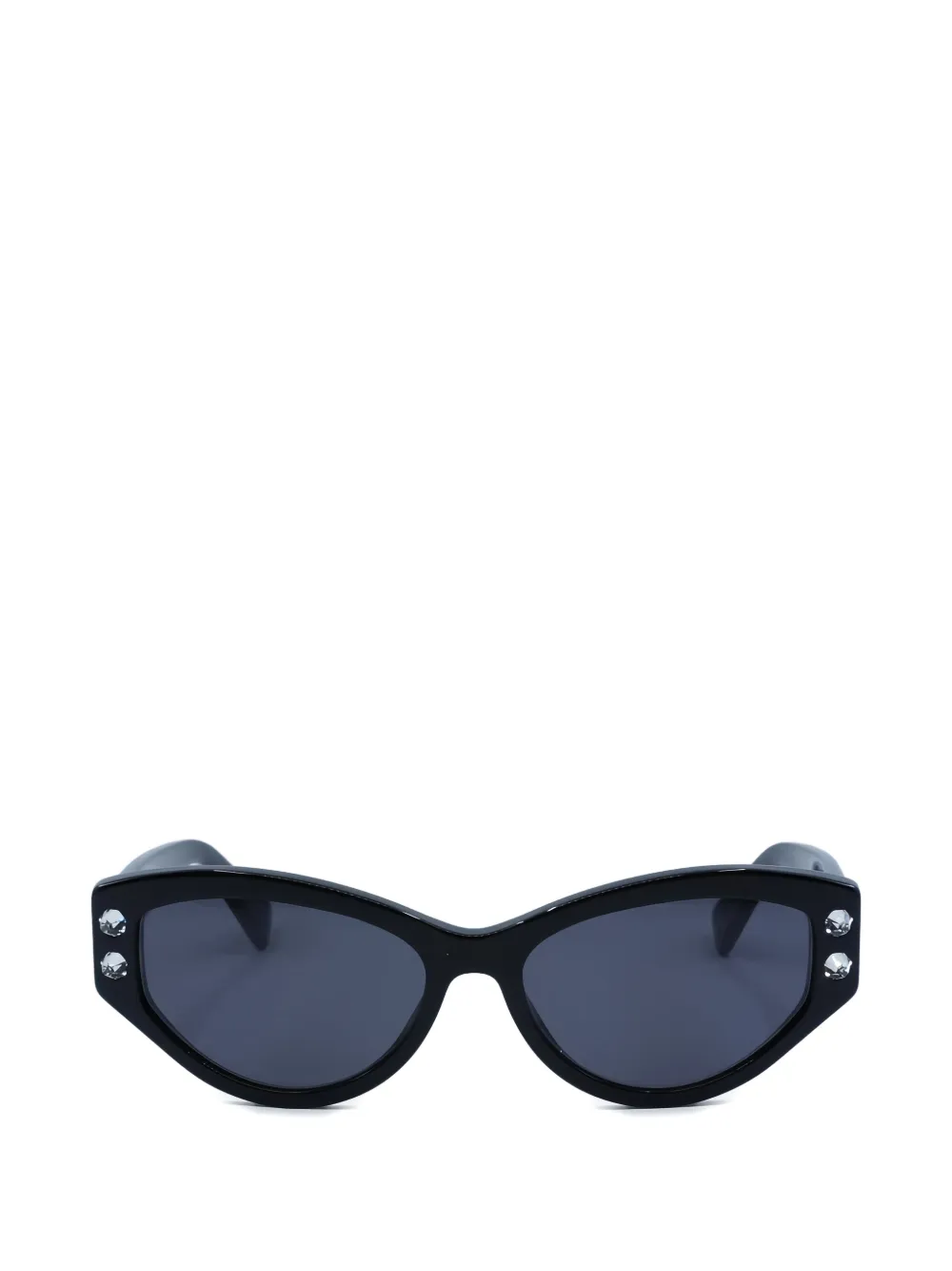 Moschino Eyewear Zonnebril met cat-eye montuur Zwart