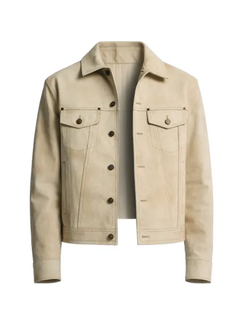 DSQUARED2 buttoned leather jacket