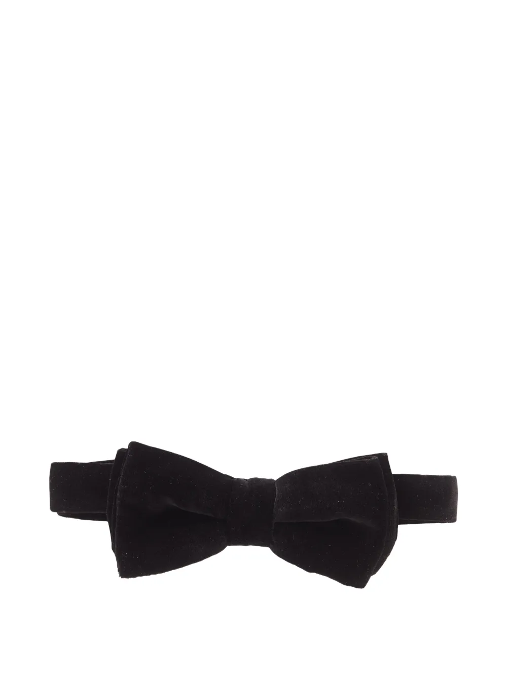 Eton velvet bow tie - Nero