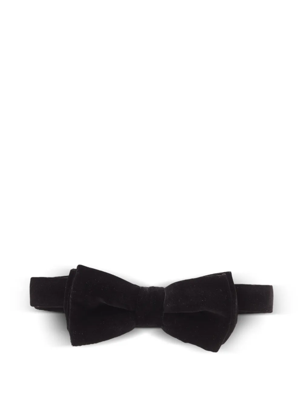Eton velvet bow tie - Nero