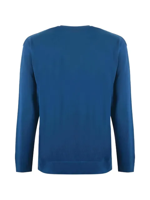 C.P. Company logo knit sweater