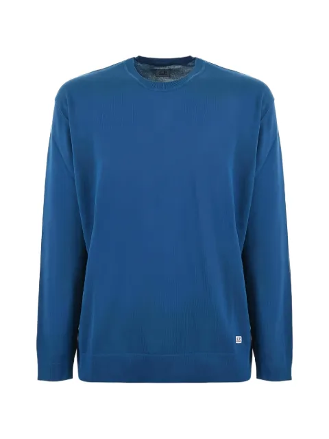 C.P. Company logo knit sweater