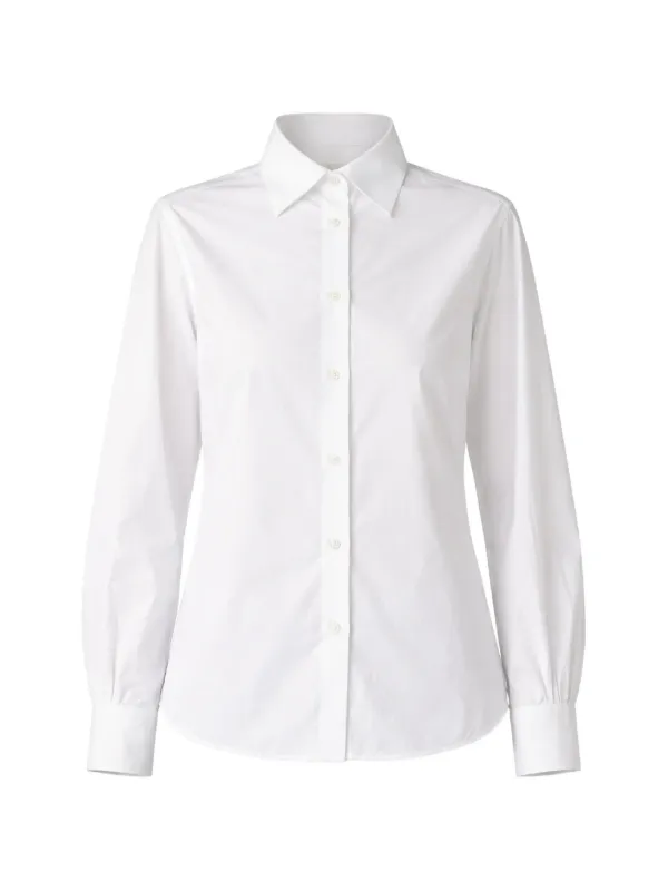 Officine Generale Ella ロングスリーブ シャツ | ホワイト | FARFETCH JP