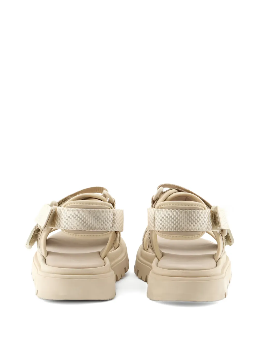Emporio Armani Kids logo-detail sandals Beige