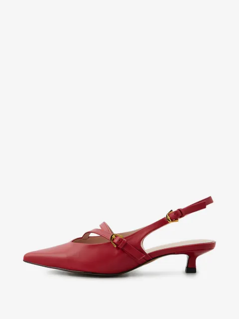 Coccinelle sandalias con tira y hebilla