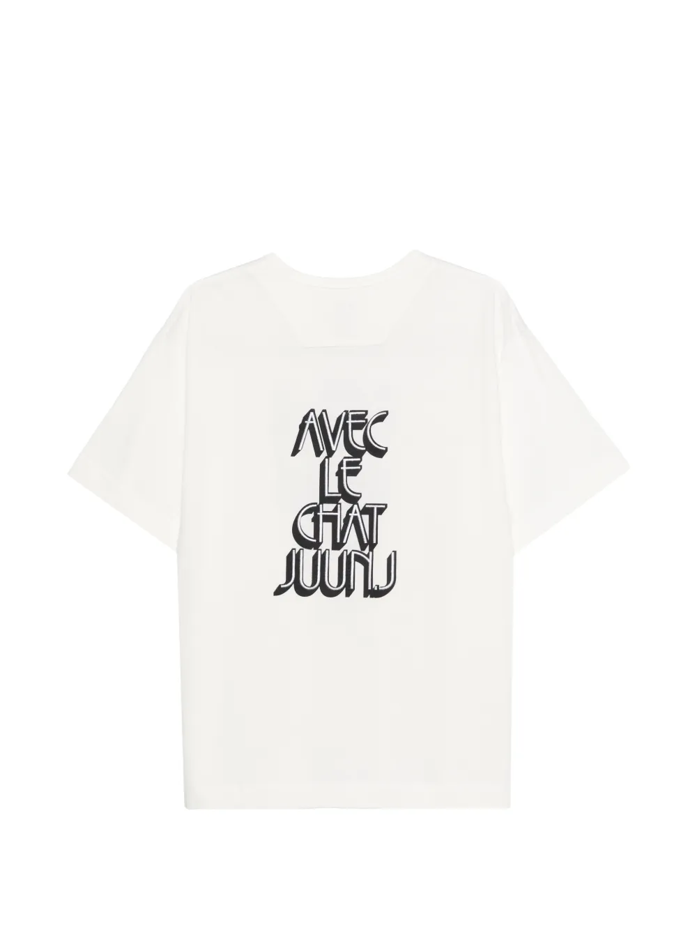 Cat-Print T-Shirt