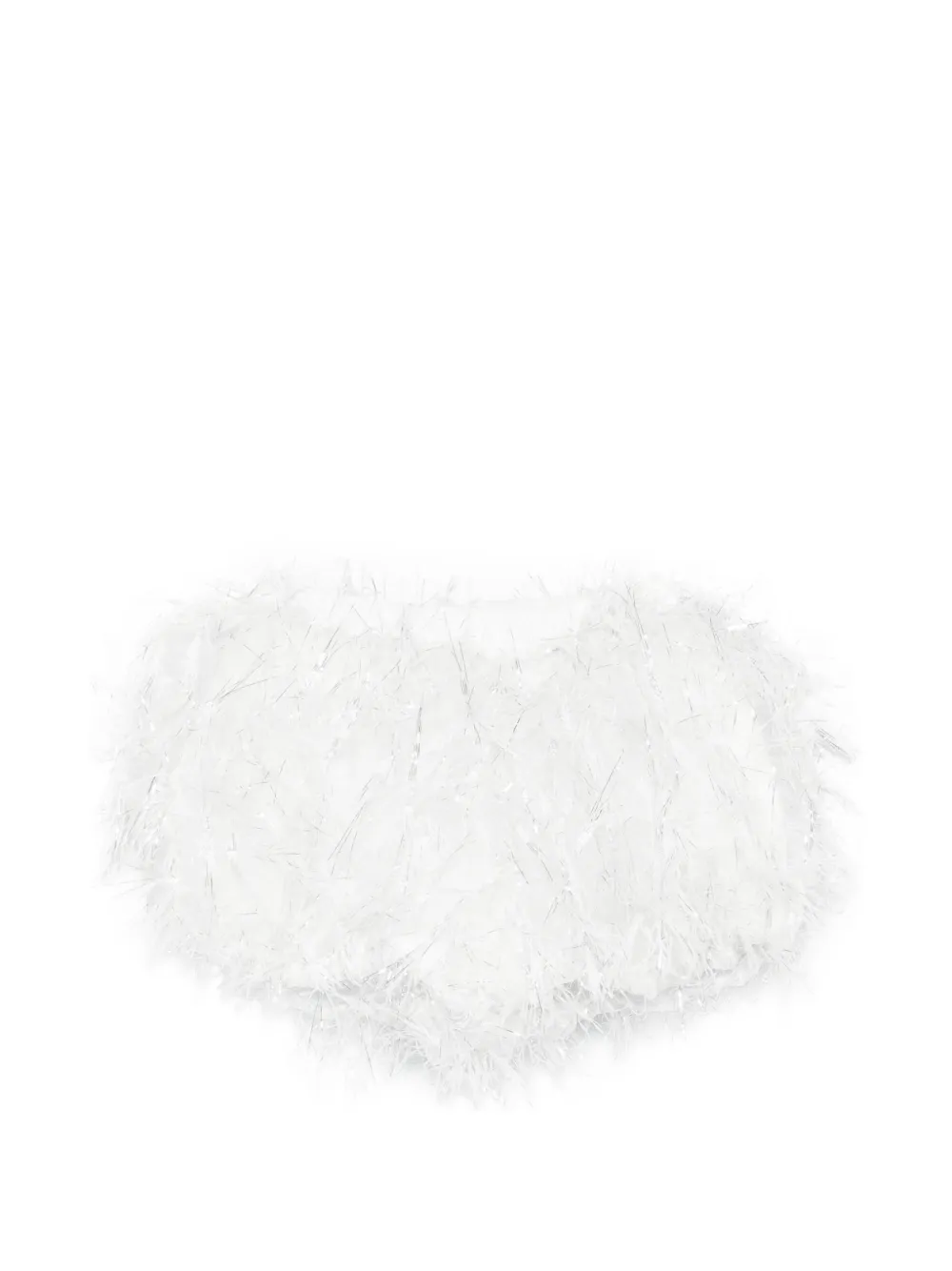 Alapage Babies' Bambu' Fringed Shorts In White
