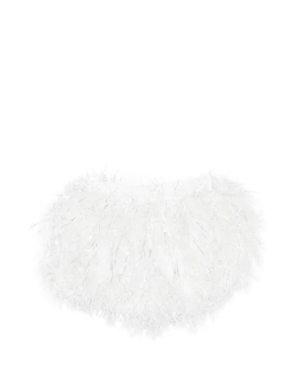 Alapage Bambu' Fringed Shorts - White 