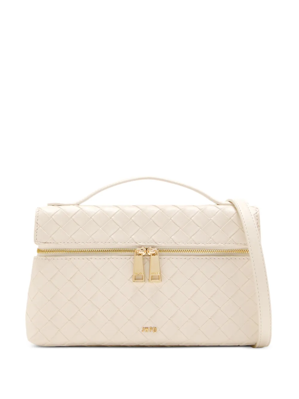 JW Pei Thea woven top-handle tote bag - Toni neutri