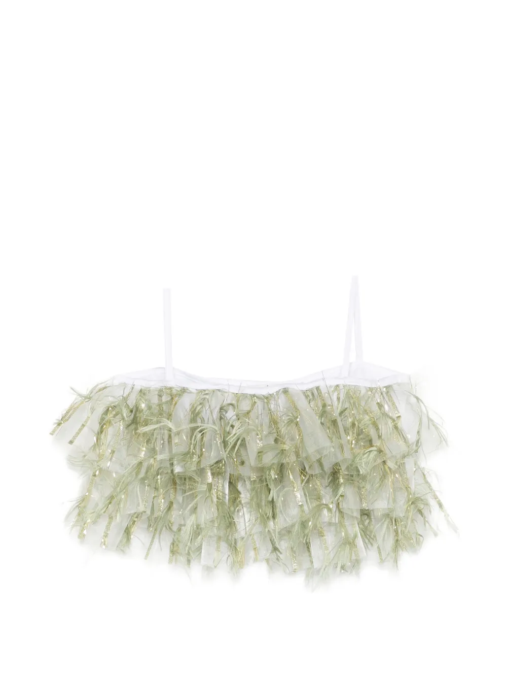 alapage fringed top - Verde