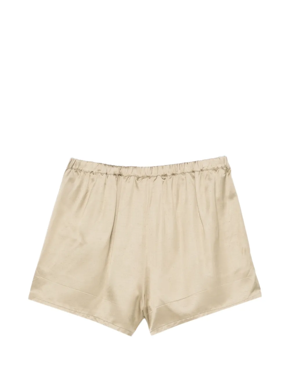  Nº21 Elasticated Tailored Shorts - Neutrals 