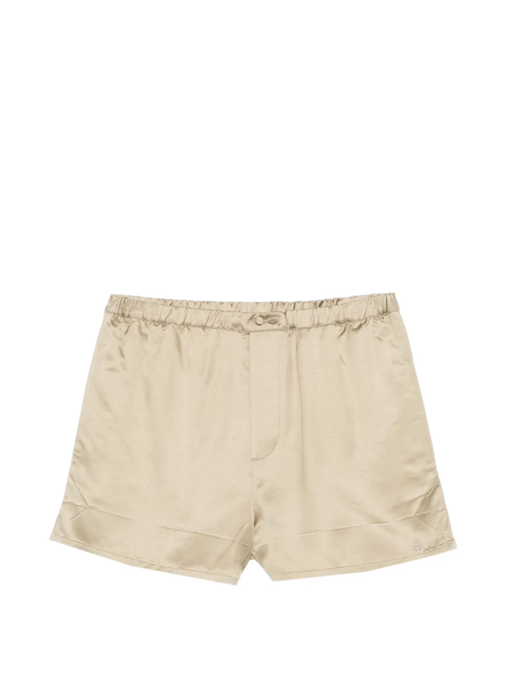 Nº21 elasticated tailored shorts - Toni neutri