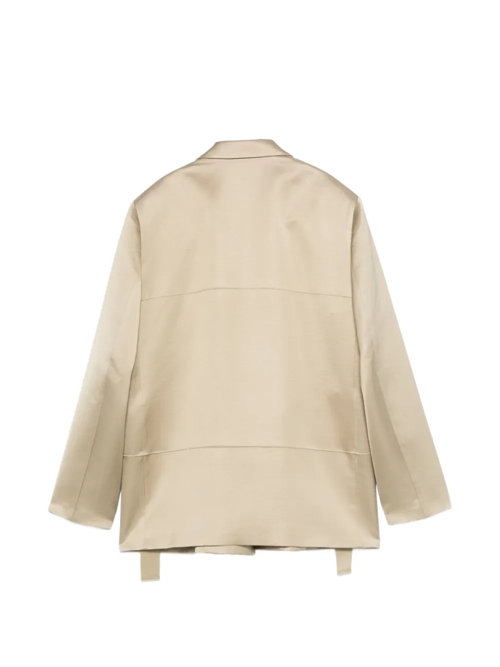  Nº21 Notched-lapel Blazer - Neutrals 