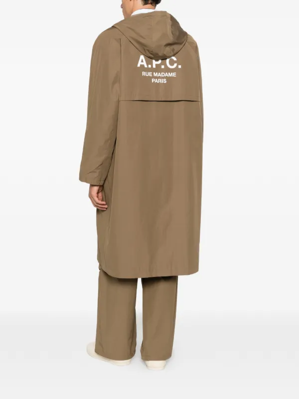 A.P.C. フーデッドコート | ニュートラル | FARFETCH JP