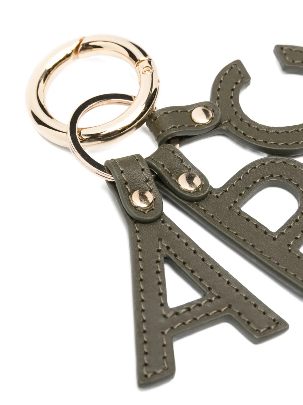 A.P.C. Alfabet sleutelhanger Groen