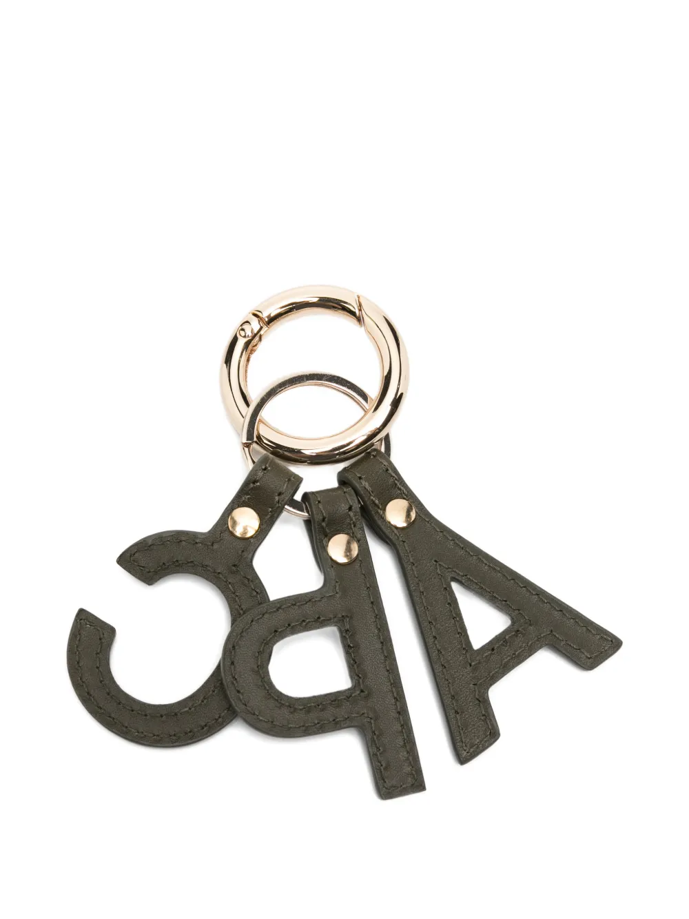 A.P.C. Alfabet sleutelhanger Groen