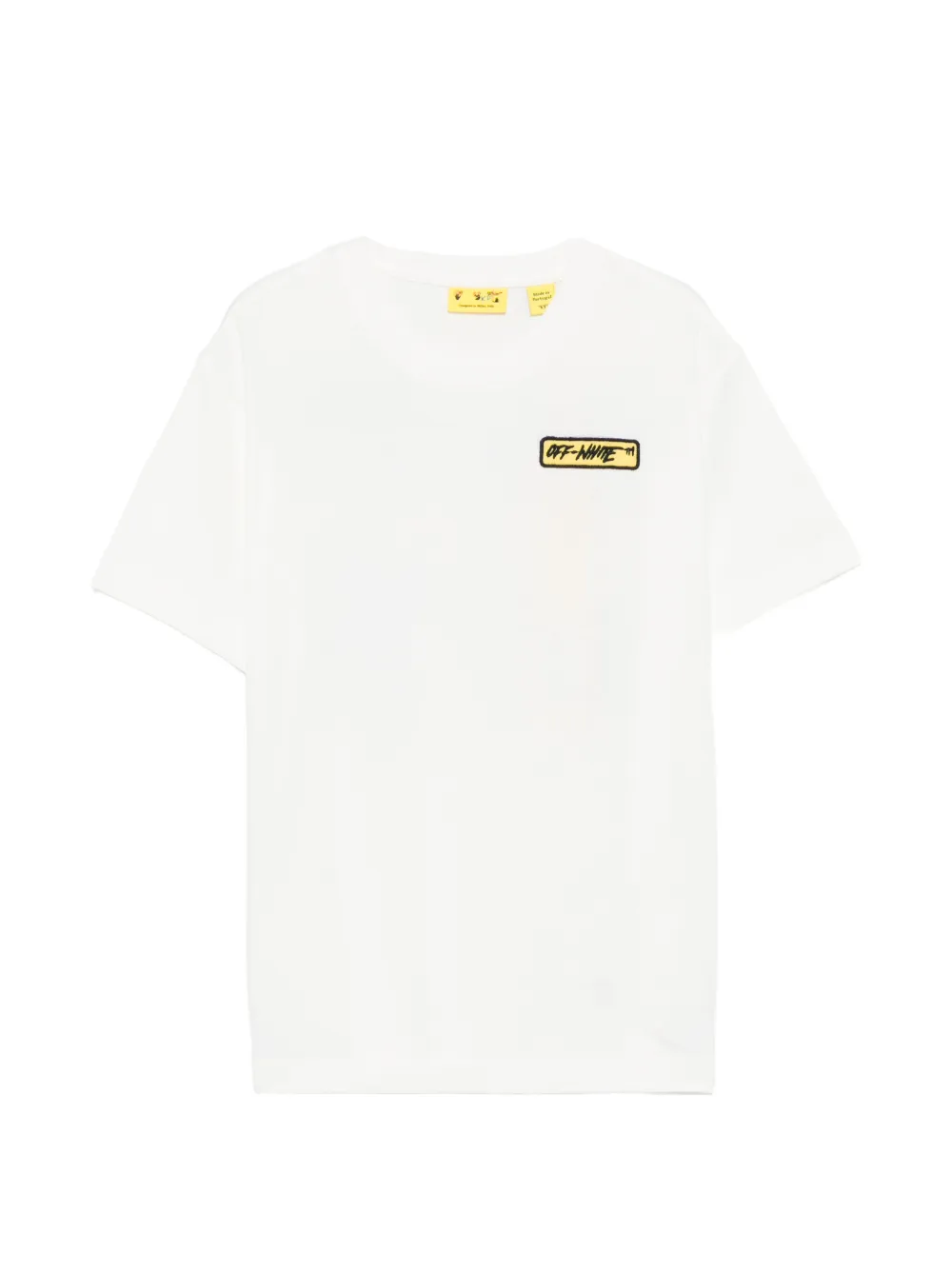 Off-White Kids graphic-print T-shirt - Bianco