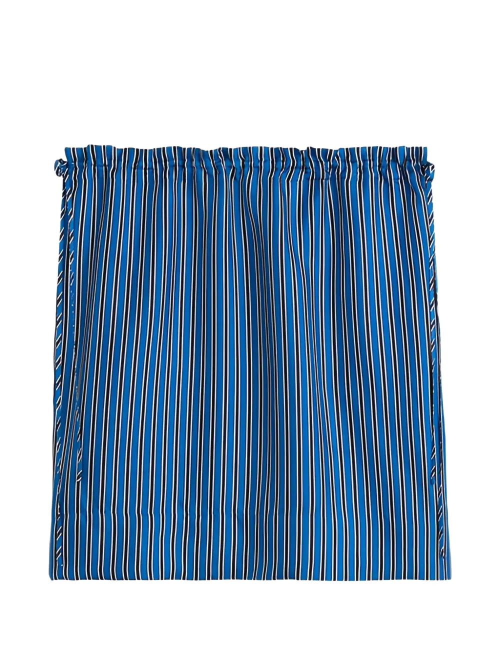 TOTEME striped mini skirt - Blu