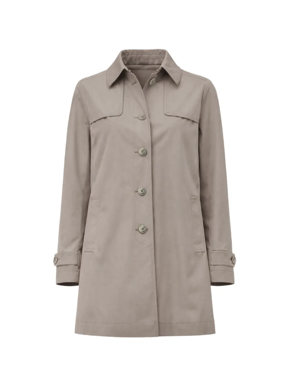 Herno buttoned trench coat - Toni neutri