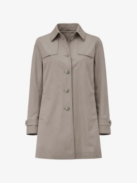 Herno buttoned trench coat