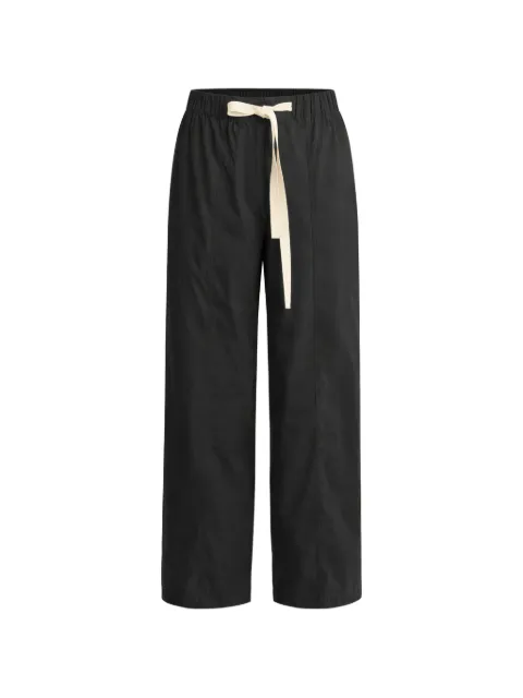 Lee Mathews tie-waist trousers
