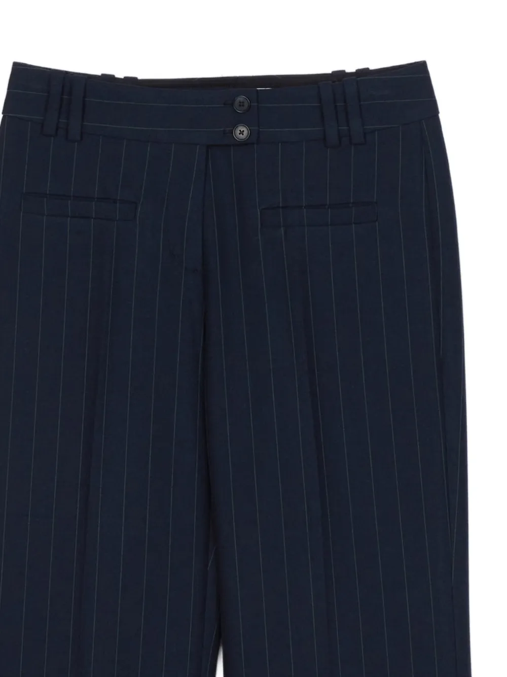 3.1 Phillip Lim Broek met krijtstreep Blauw