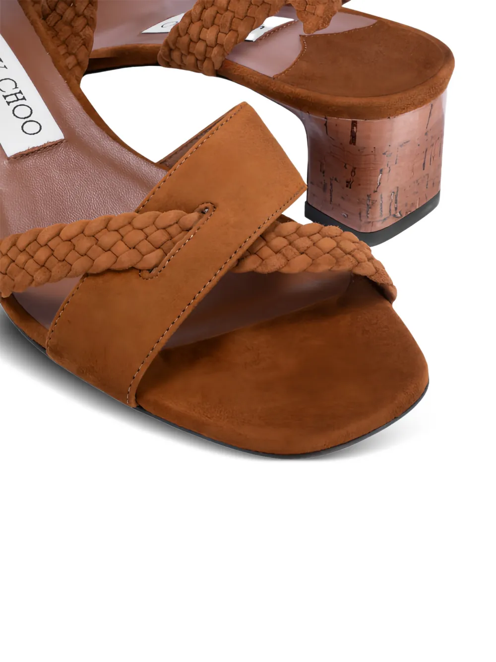 Jimmy Choo braided-strap sandals Bruin