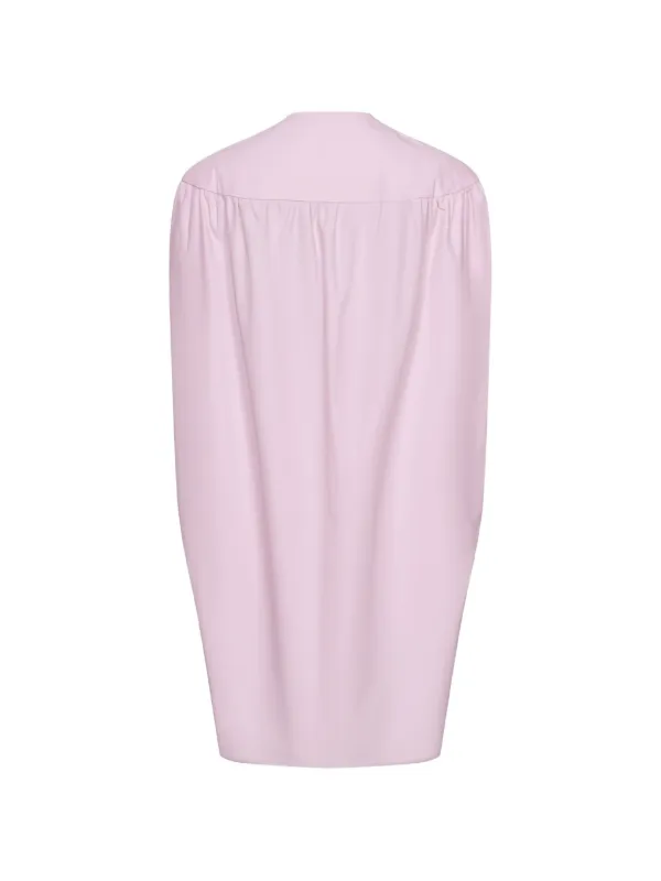 blush pink button down long-sleeve dress All In Your Dreams Baby Pink Button Down Dress Shop the Mint