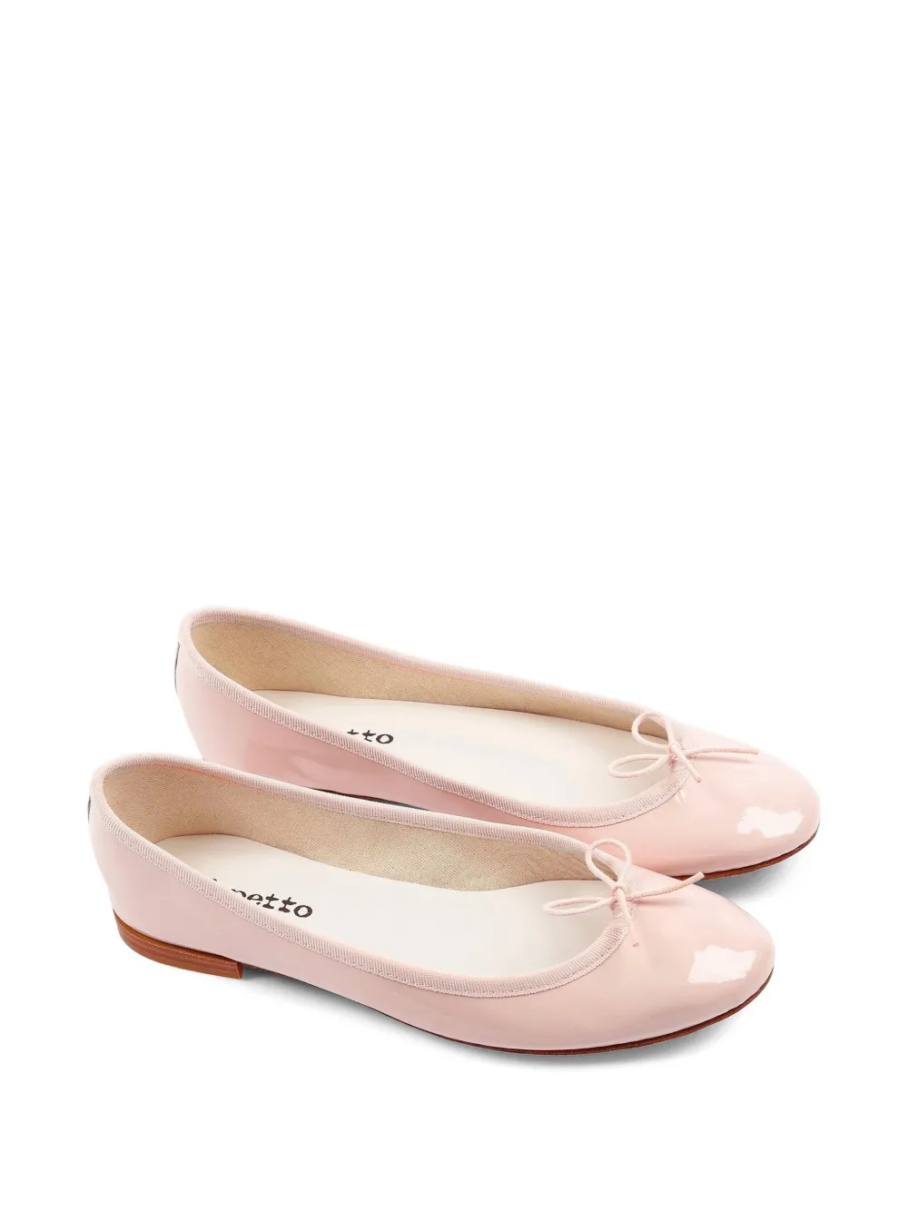 Repetto Cendrillon bow flat shoes Roze