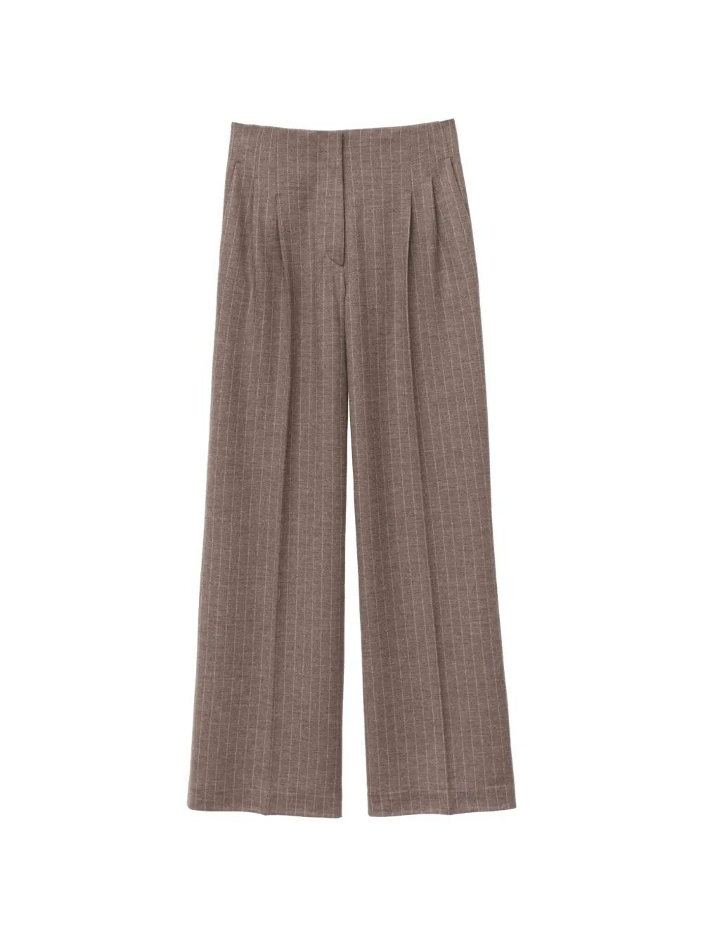 Iris Von Arnim pinstripe pleated trousers - Marrone
