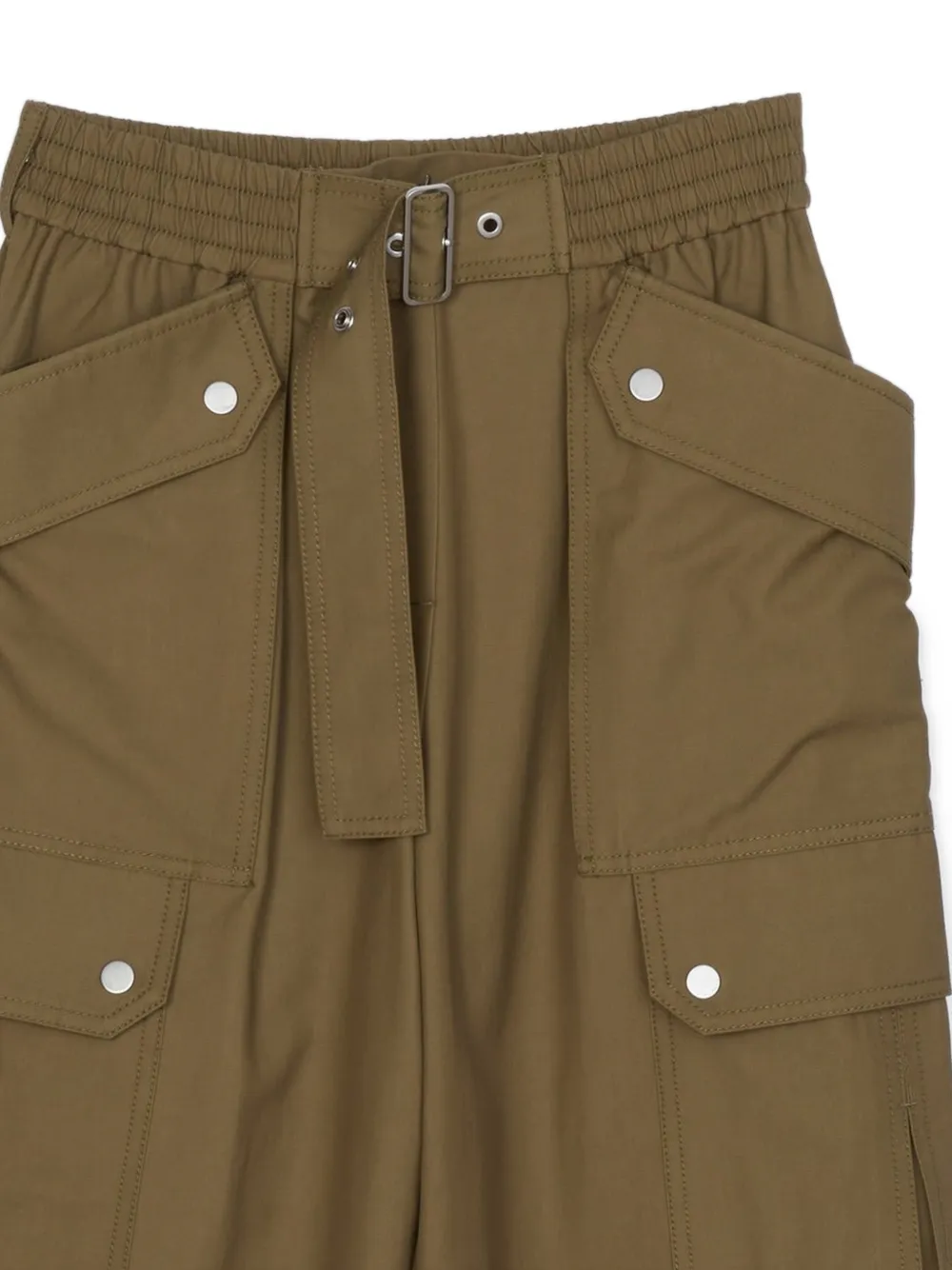 3.1 Phillip Lim Cargo broek met gespriem Bruin