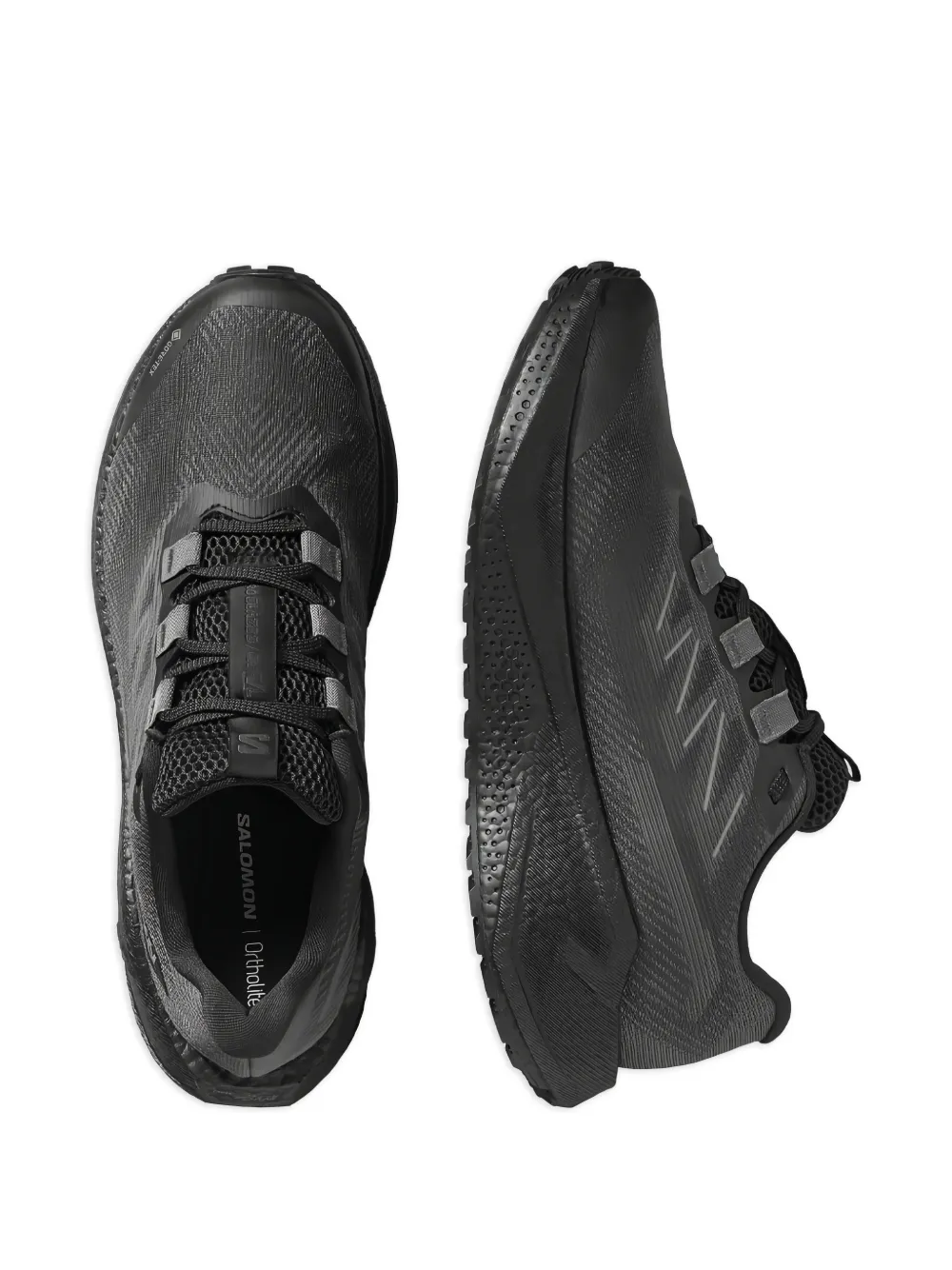 Salomon Sneakers met mesh vlakken Grijs