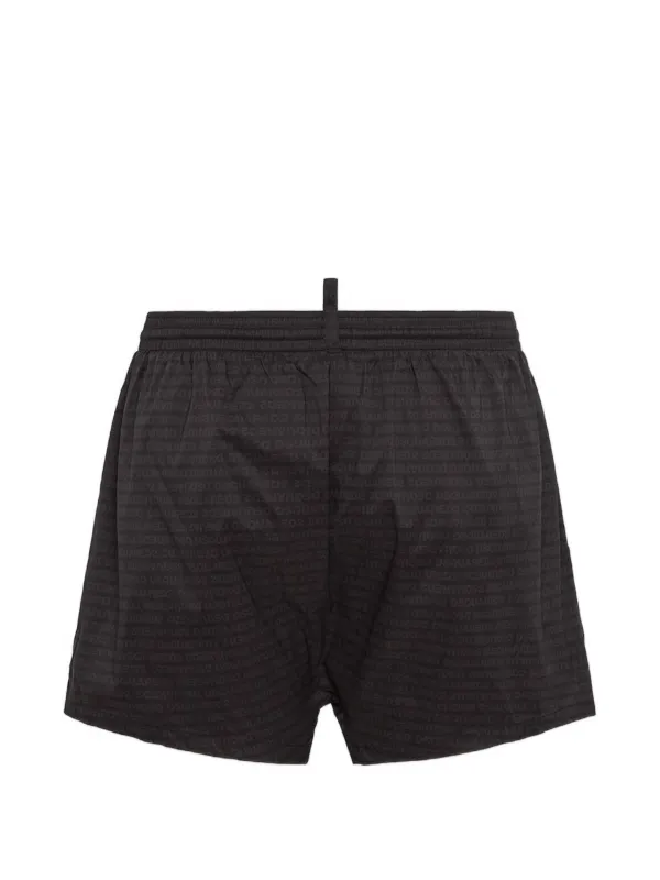 DSQUARED2 Dsquared2 ロゴ トランクス水着 | ブラック | FARFETCH JP