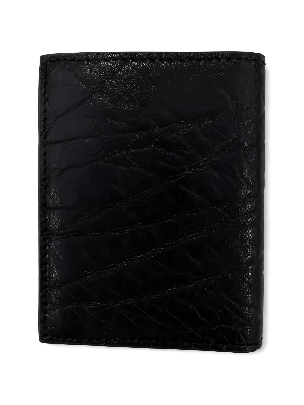 Ferragamo Pebbled Leather Wallet In Pattern