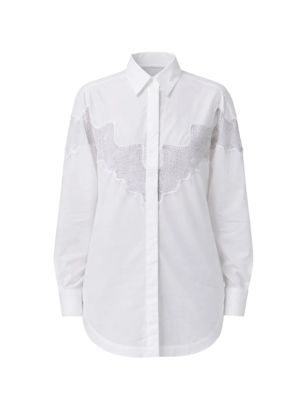 BOSS Bostuna oversized shirt - Bianco