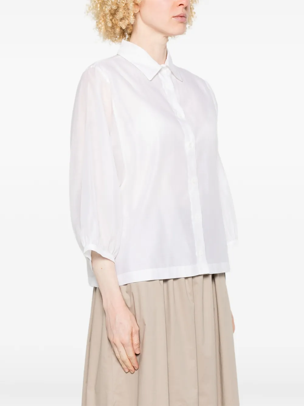  Peserico Embellished Blouse - White 